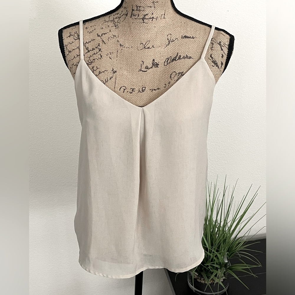 Akira Chicago Red Label Tank Top with adjustable straps, Sz S
